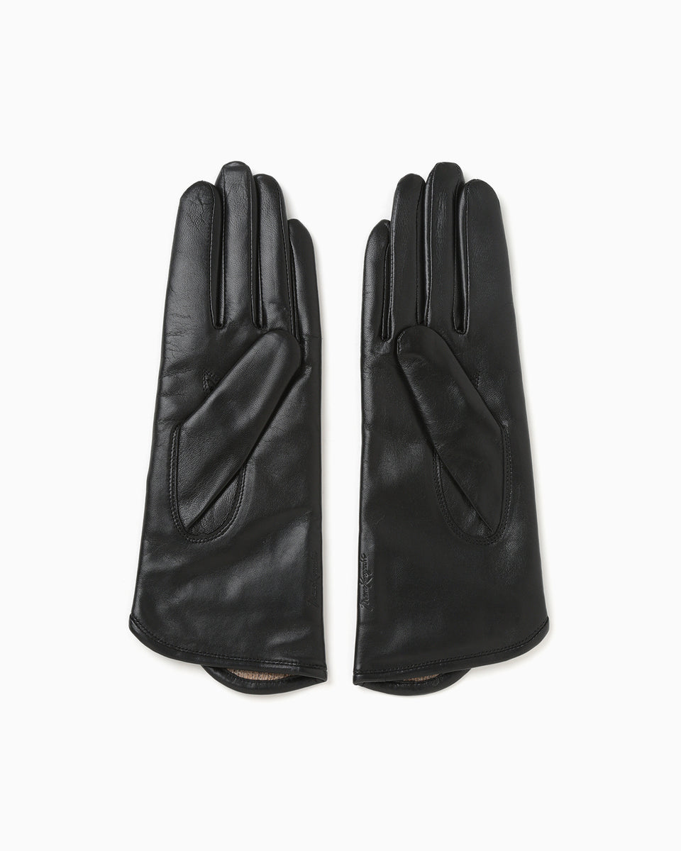 Leather Dress Gloves - black - Mame Kurogouchi