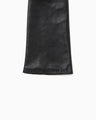 Leather Long Dress Gloves - black