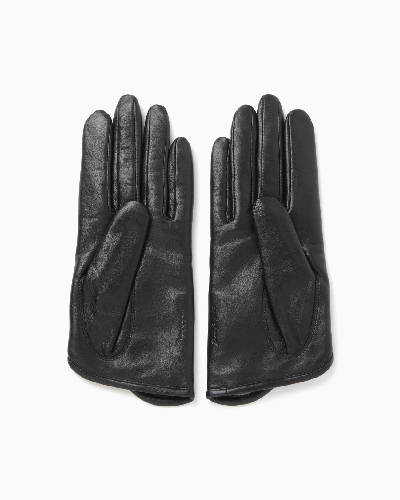 Leather Dress Gloves - black