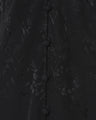 Floral Jacquard Camisole Dress - black