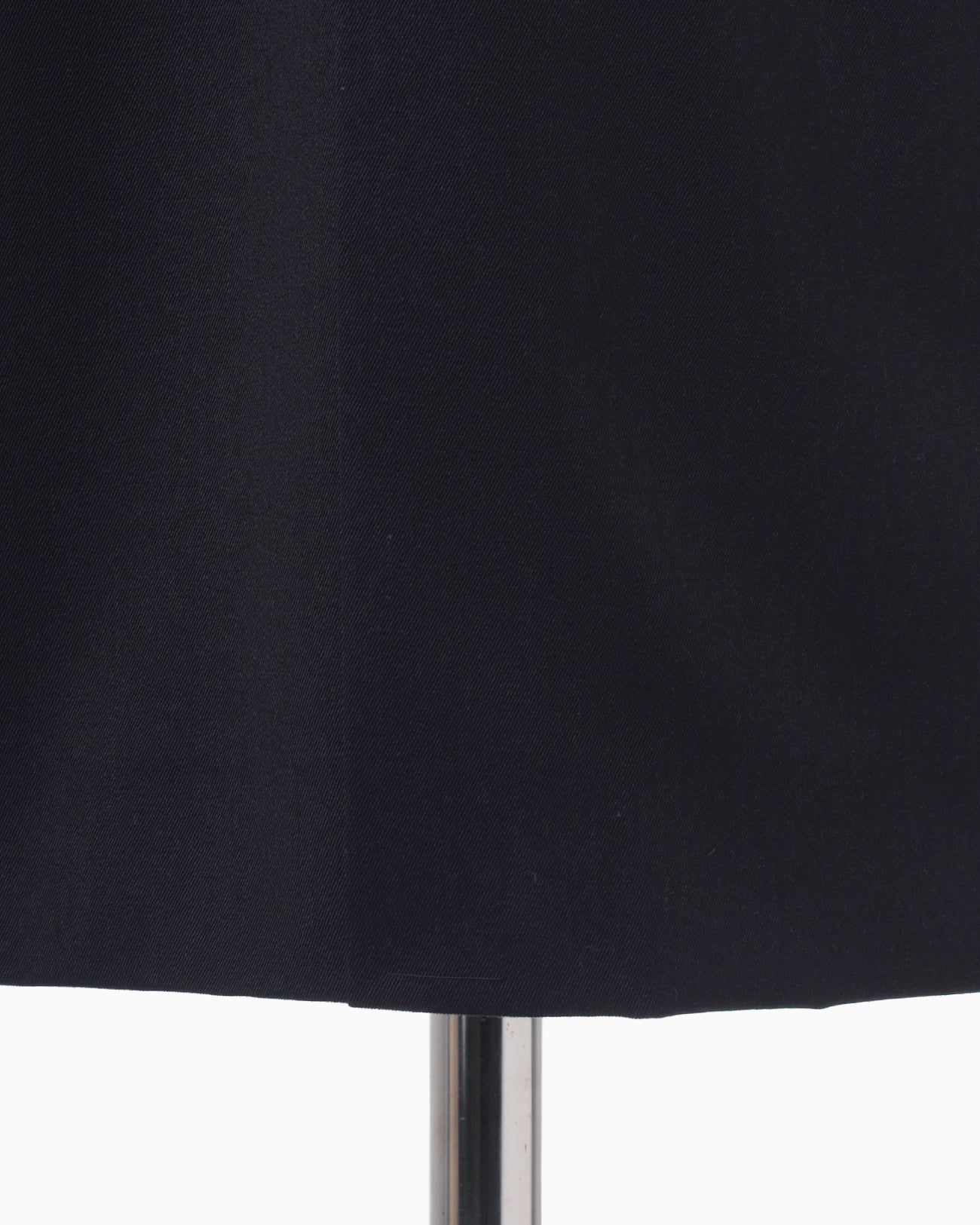 Light Wool Max Gabadine V-Neck Dress - navy