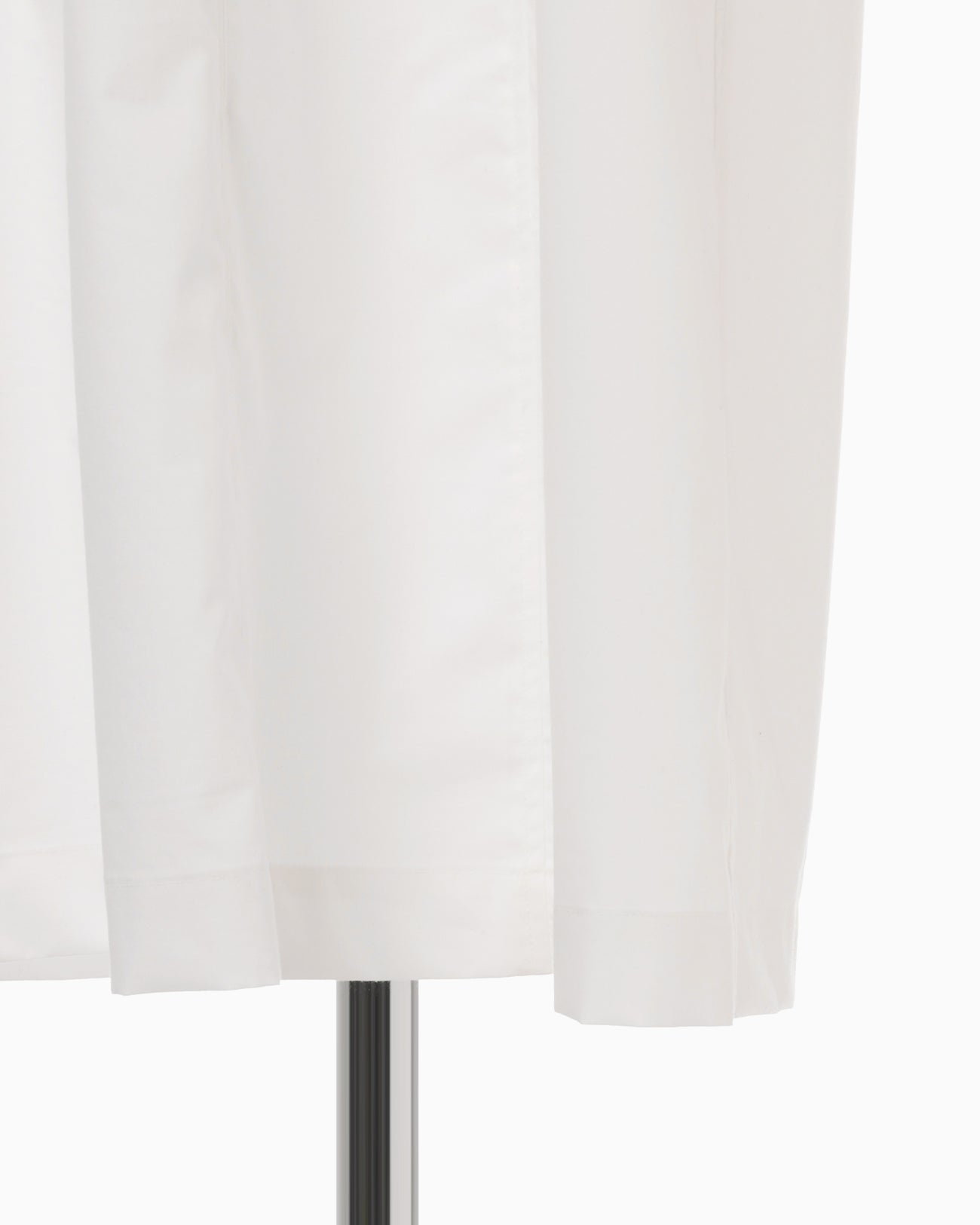 Cotton Lyocell Shirt Dress - white