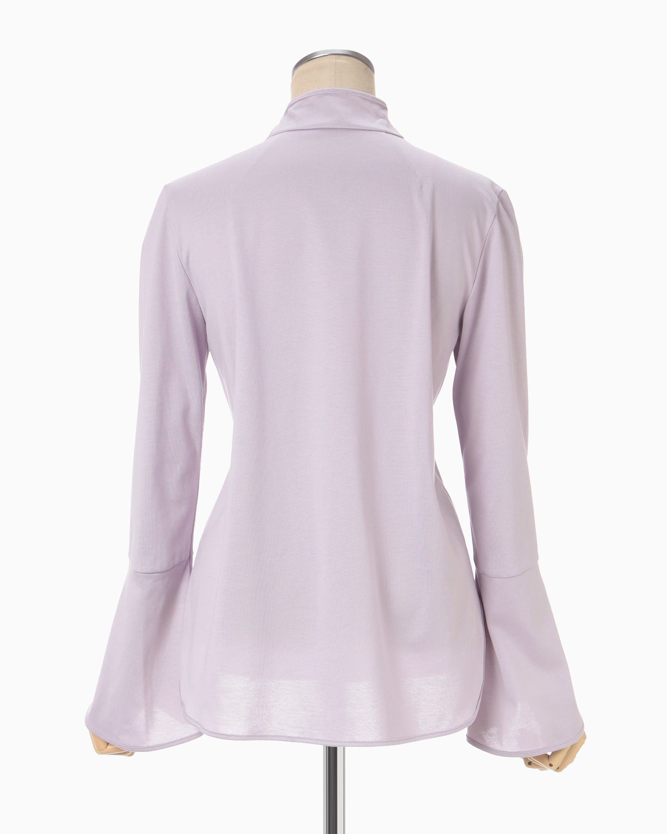 Suvin Cotton Jersey Top - purple