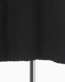 Shirring Jersey Jacquard Flared Skirt - black