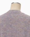 Mohair Knitted Sleeveless Top - purple