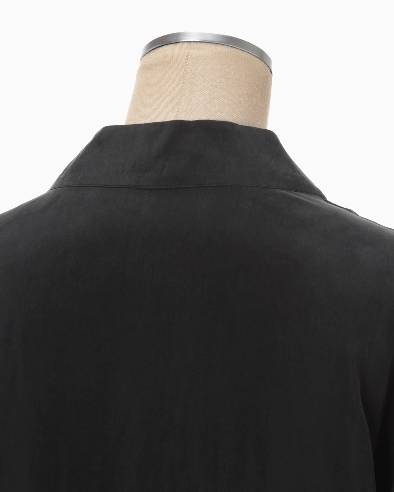 Fibrillated V-Neck Shirt - black