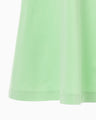 Cotton Jersey Flare Dress - light green