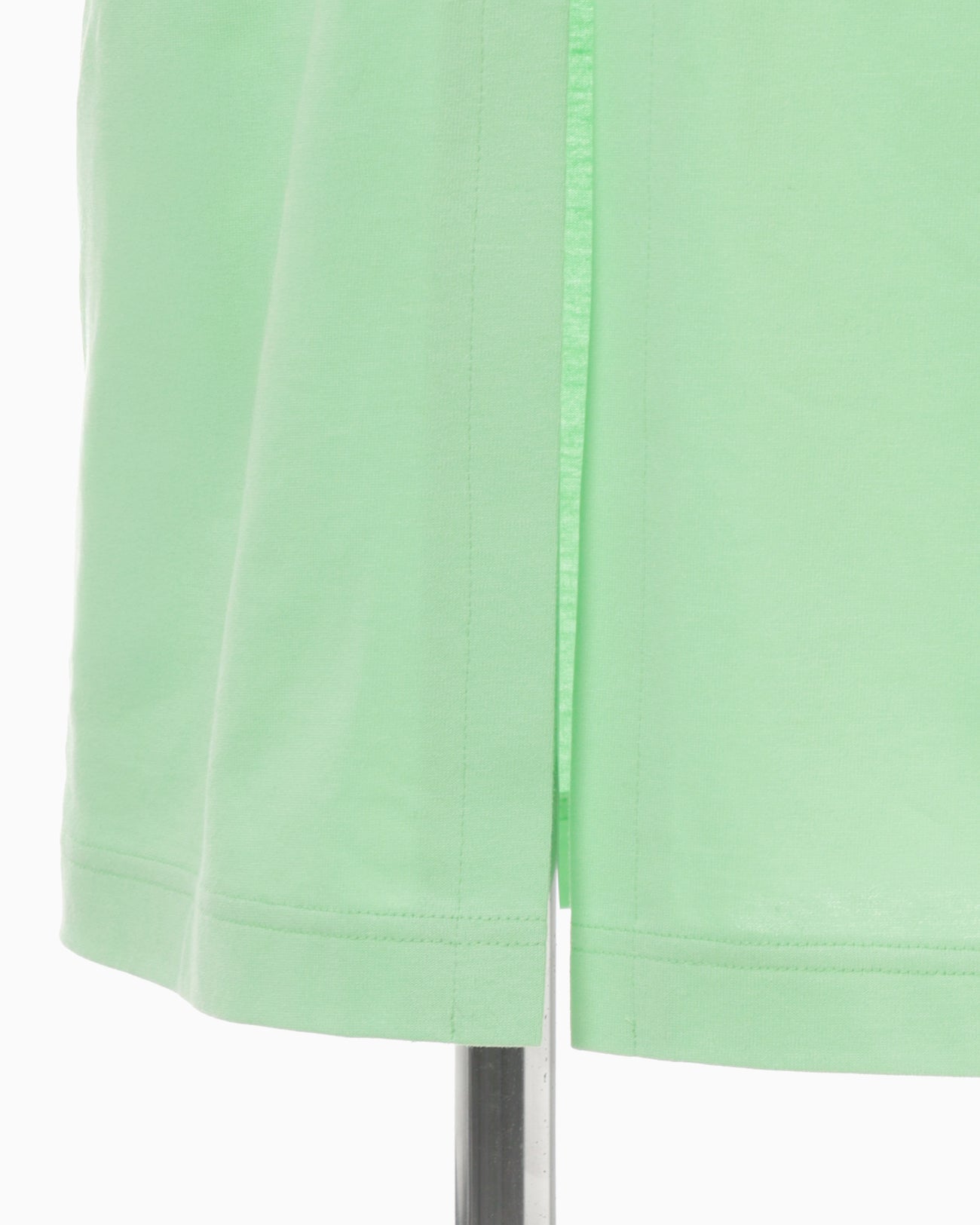 Cotton Jersey I-Line Dress - light green