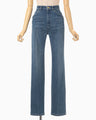 Stretch Straight Cut Jeans - blue