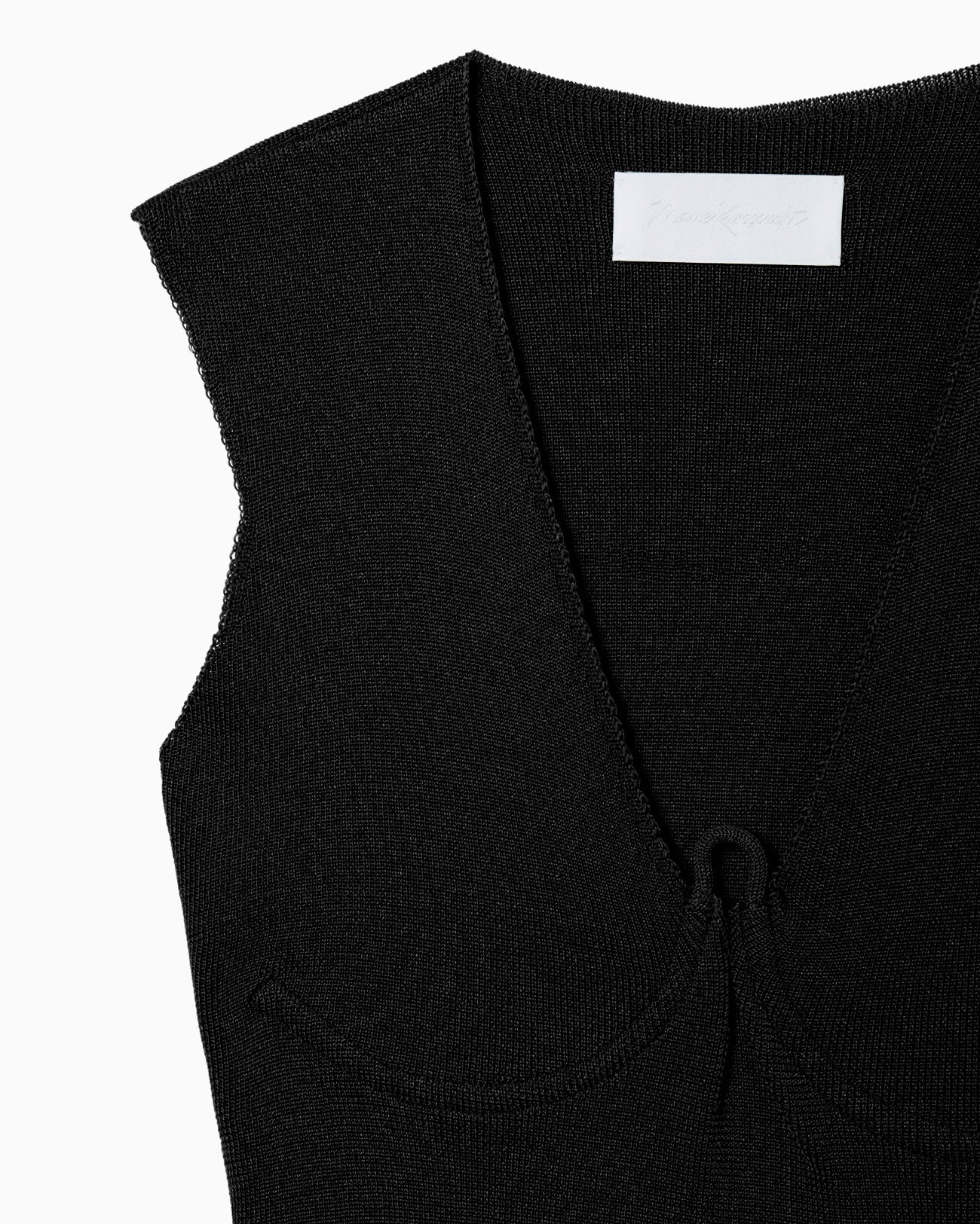 Knitted Bodysuit - black - Mame Kurogouchi