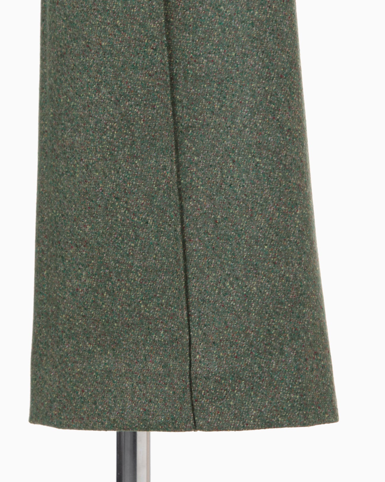 Melange Flannel Flared Trousers - green - Mame Kurogouchi