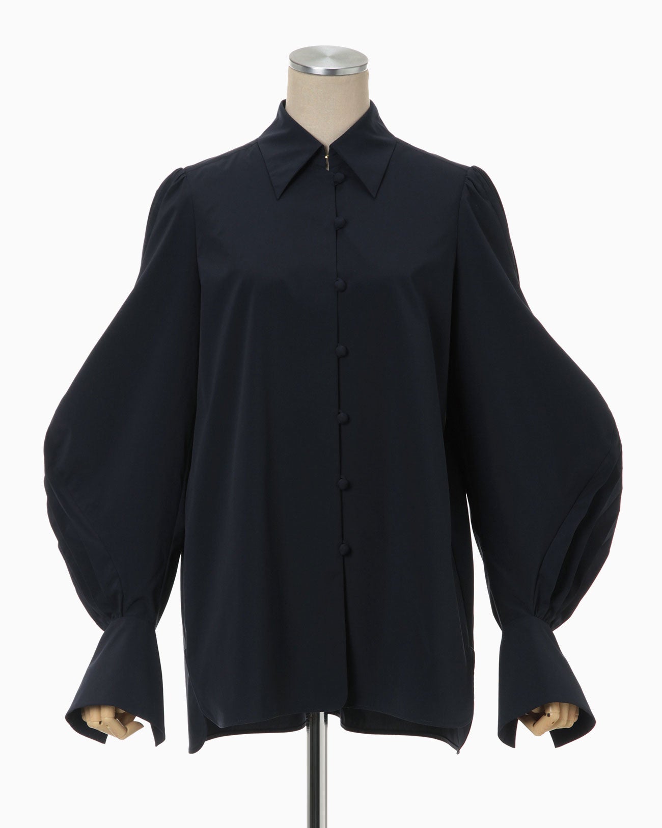 mamekurogouchi Curved Pleated Shirt | www.innoveering.net