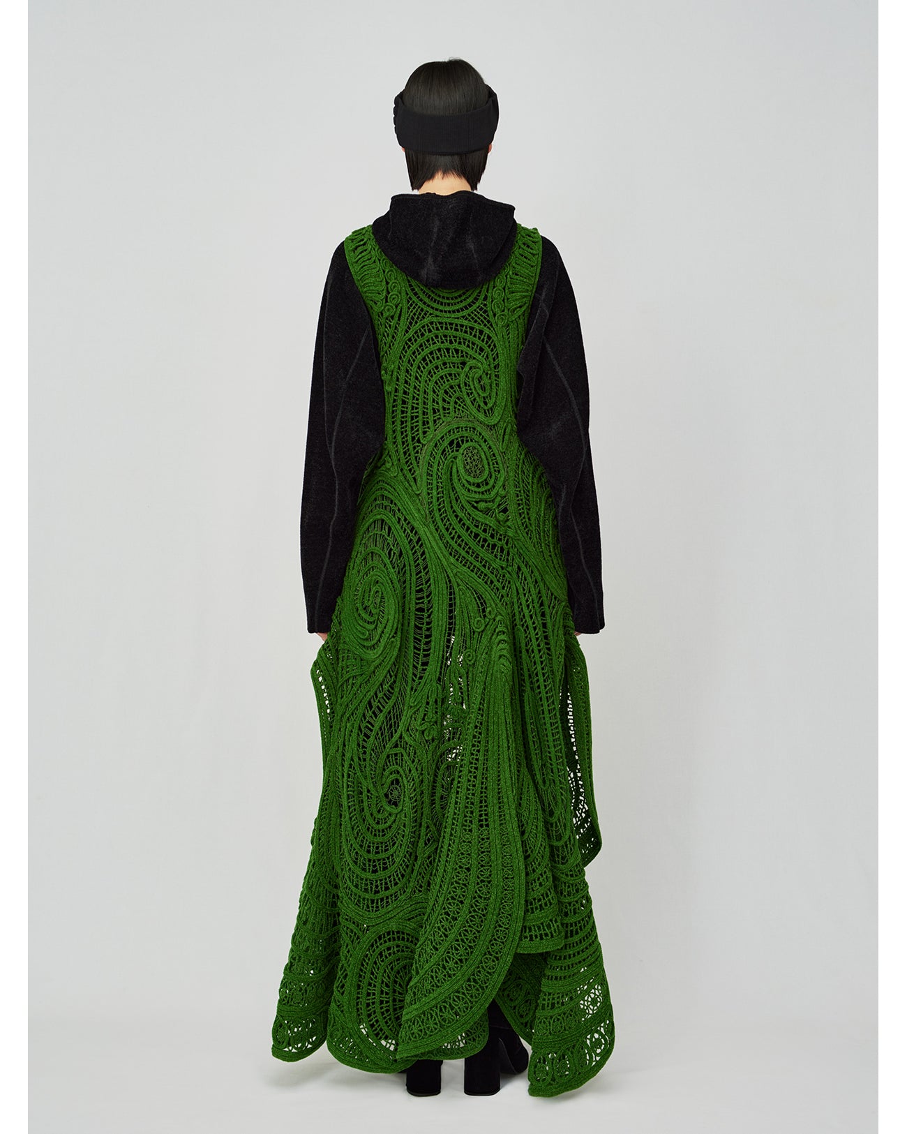 mame kurogouchi 　Cord Embroidery Dress