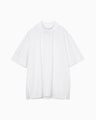 thmk Ribbed High Neck T-Shirt - white